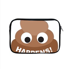 Poo Happens Apple Macbook Pro 15  Zipper Case by Vitalitee