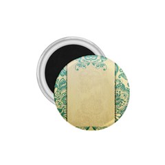 Art Nouveau Green 1 75  Magnets by NouveauDesign