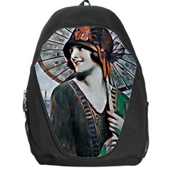 Lady Of Summer 1920 Art Deco Backpack Bag by NouveauDesign