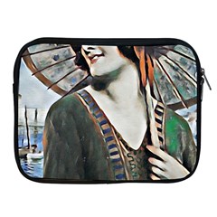 Lady Of Summer 1920 Art Deco Apple Ipad 2/3/4 Zipper Cases by NouveauDesign