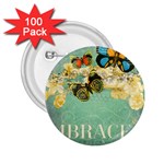 embrace shabby chic collage 2.25  Buttons (100 pack)  Front