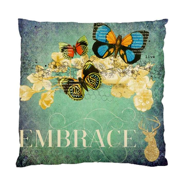 embrace shabby chic collage Standard Cushion Case (Two Sides)