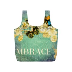 Embrace Shabby Chic Collage Full Print Recycle Bags (s)  by NouveauDesign