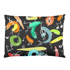 Repetition Seamless Child Sketch Pillow Case (two Sides) by Nexatart