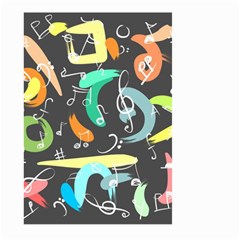 Repetition Seamless Child Sketch Large Garden Flag (two Sides) by Nexatart