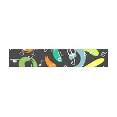 Repetition Seamless Child Sketch Flano Scarf (mini) by Nexatart