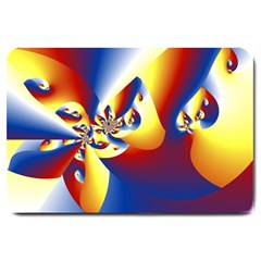 Mandelbrot Math Fractal Pattern Large Doormat  by Nexatart