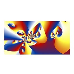 Mandelbrot Math Fractal Pattern Satin Wrap by Nexatart