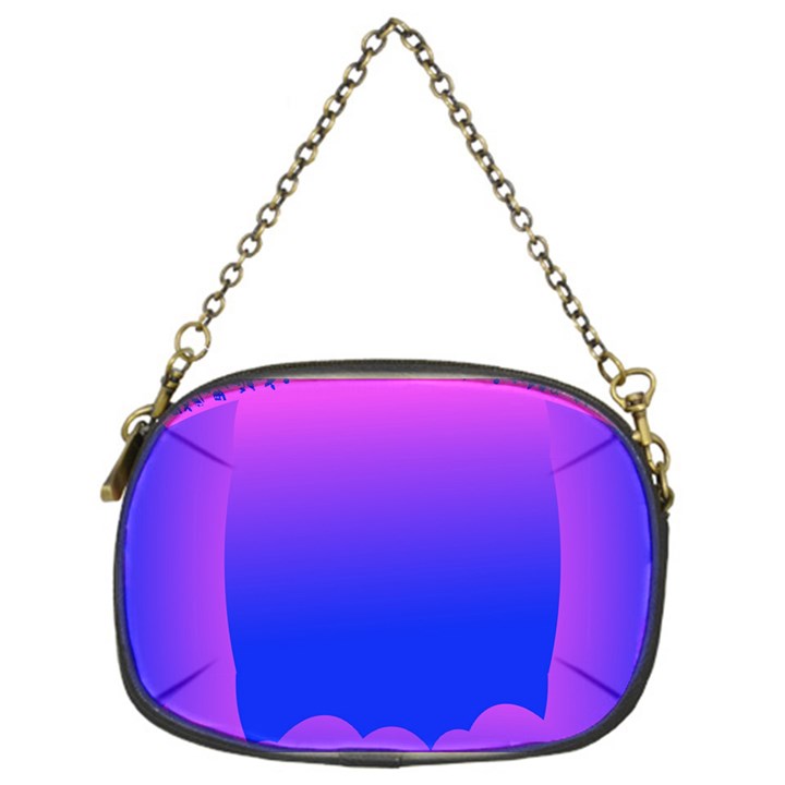 Abstract Bright Color Chain Purses (One Side) 