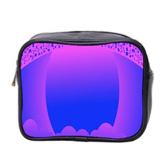 Abstract Bright Color Mini Toiletries Bag 2-side by Nexatart