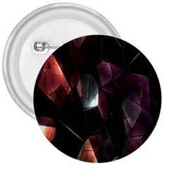 Crystals Background Design Luxury 3  Buttons by Nexatart