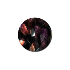 Crystals Background Design Luxury Golf Ball Marker by Nexatart