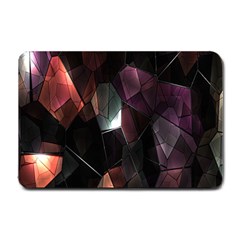 Crystals Background Design Luxury Small Doormat  by Nexatart