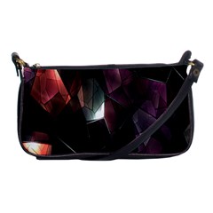 Crystals Background Design Luxury Shoulder Clutch Bags by Nexatart