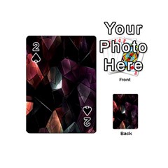 Crystals Background Design Luxury Playing Cards 54 (mini)  by Nexatart