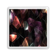 Crystals Background Design Luxury Memory Card Reader (square)  by Nexatart