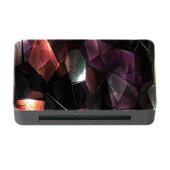 Crystals Background Design Luxury Memory Card Reader With Cf by Nexatart