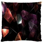 Crystals Background Design Luxury Large Cushion Case (One Side) Front