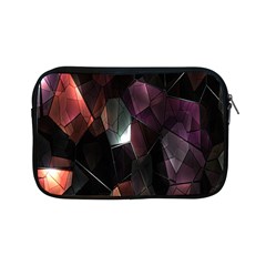 Crystals Background Design Luxury Apple Ipad Mini Zipper Cases by Nexatart