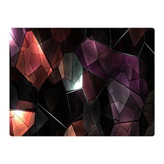 Crystals Background Design Luxury Double Sided Flano Blanket (mini)  by Nexatart