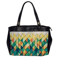 Background Geometric Triangle Office Handbags by Nexatart