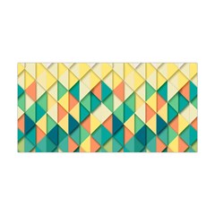 Background Geometric Triangle Yoga Headband by Nexatart