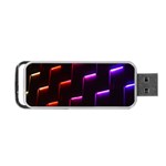 Mode Background Abstract Texture Portable USB Flash (One Side) Front