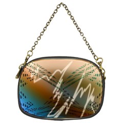 Pop Art Edit Artistic Wallpaper Chain Purses (one Side)  by Nexatart