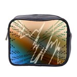 Pop Art Edit Artistic Wallpaper Mini Toiletries Bag 2-Side Front