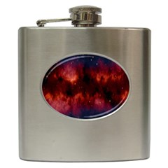 Astronomy Space Galaxy Fog Hip Flask (6 Oz) by Nexatart