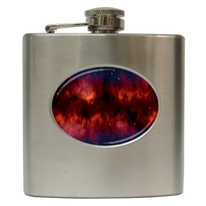 Astronomy Space Galaxy Fog Hip Flask (6 oz)