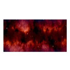 Astronomy Space Galaxy Fog Satin Shawl by Nexatart