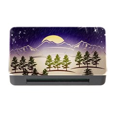 Background Christmas Snow Figure Memory Card Reader with CF