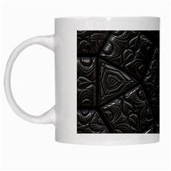 Emboss Luxury Artwork Depth White Mugs