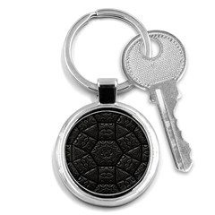 Emboss Luxury Artwork Depth Key Chains (Round) 