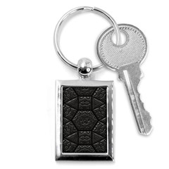 Emboss Luxury Artwork Depth Key Chains (Rectangle) 