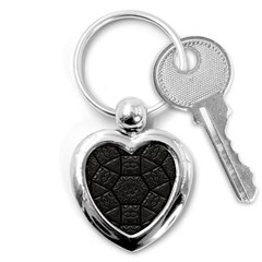 Emboss Luxury Artwork Depth Key Chains (heart)  by Nexatart