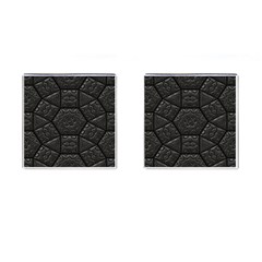 Emboss Luxury Artwork Depth Cufflinks (Square)