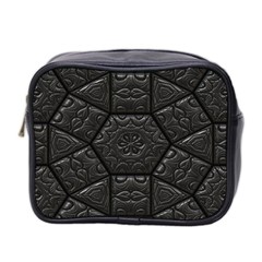 Emboss Luxury Artwork Depth Mini Toiletries Bag 2-Side