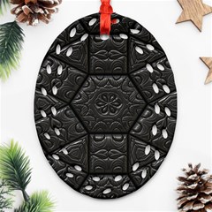 Emboss Luxury Artwork Depth Ornament (oval Filigree) by Nexatart