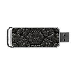 Emboss Luxury Artwork Depth Portable USB Flash (One Side)