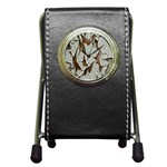 Dry Nature Pattern Background Pen Holder Desk Clocks Front