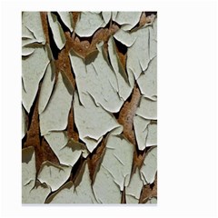 Dry Nature Pattern Background Small Garden Flag (two Sides) by Nexatart