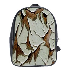 Dry Nature Pattern Background School Bag (xl)