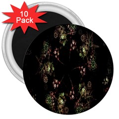 Fractal Art Digital Art 3  Magnets (10 pack) 