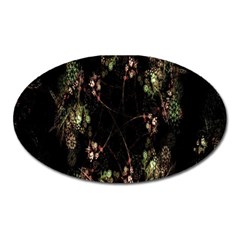 Fractal Art Digital Art Oval Magnet