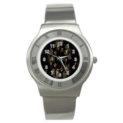 Fractal Art Digital Art Stainless Steel Watch