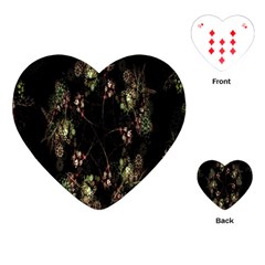 Fractal Art Digital Art Playing Cards (Heart) 