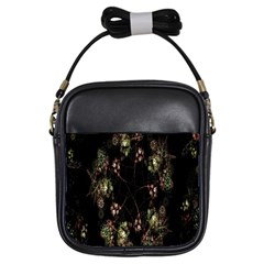 Fractal Art Digital Art Girls Sling Bags