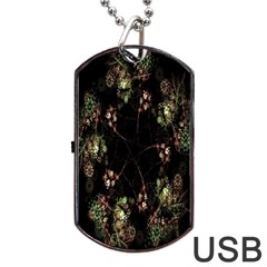 Fractal Art Digital Art Dog Tag USB Flash (Two Sides)